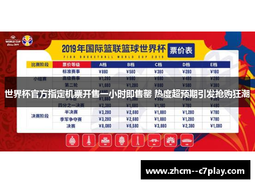 世界杯官方指定机票开售一小时即售罄 热度超预期引发抢购狂潮 世界杯官方指定机票开售一小时即售罄 热度超预期引发抢购狂潮